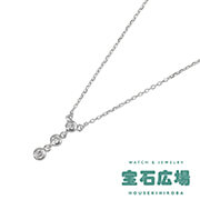 3Pダイヤ ドロップネックレス