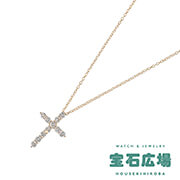 クロス(スモール)ダイヤ ペンダントネックレス