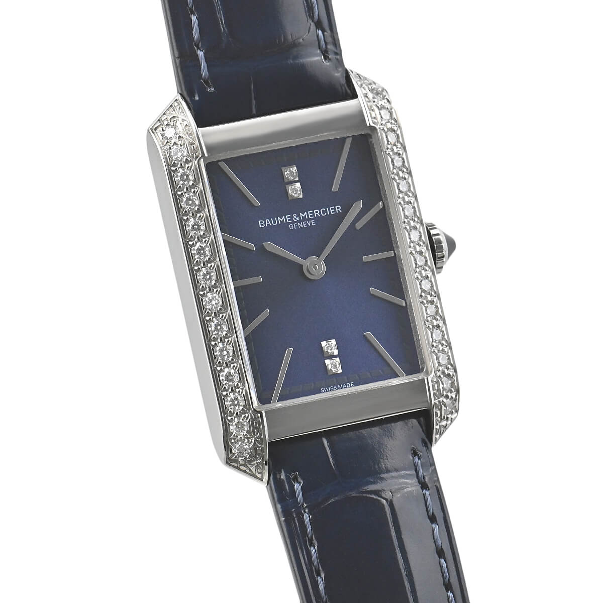 BAUME & MERCIER　ハンプトン　電池交換済み　　中古品 BAUME&MERCIER - 電池交換済 BAUME＆MERCIER ボーム&メルシェ