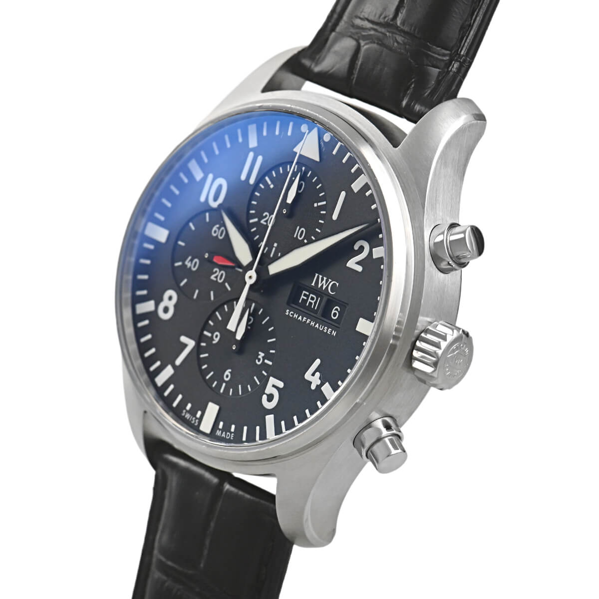 IWC パイロットウォッチ クロノグラフ デイデイト IW377709 中古品AA【IWC】パイロットウォッチ クロノグラフ Ref.IW377709(2020年