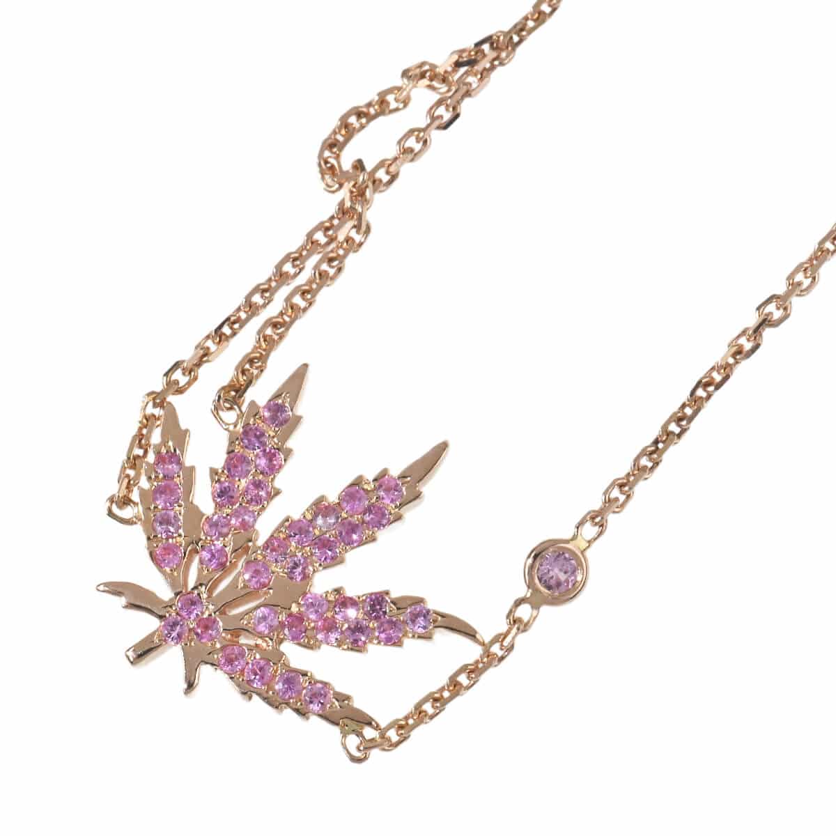 リーフ ピンクサファイア ブレスレット 中古 ｜ ルシアン ペラフィネ