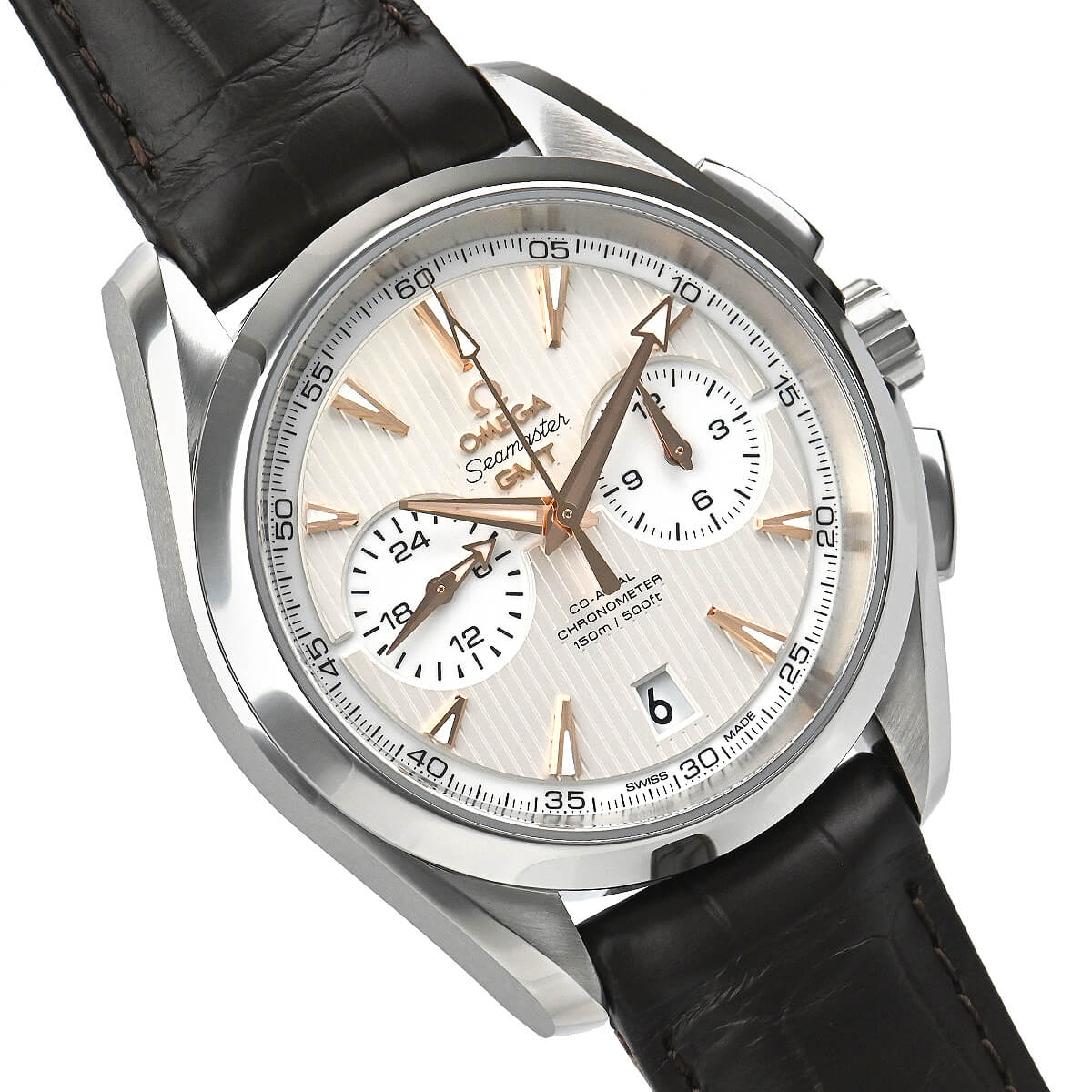シーマスター アクアテラ クロノグラフ GMT Ref.231.10.43.52.02.001 品 メンズ 腕時計
