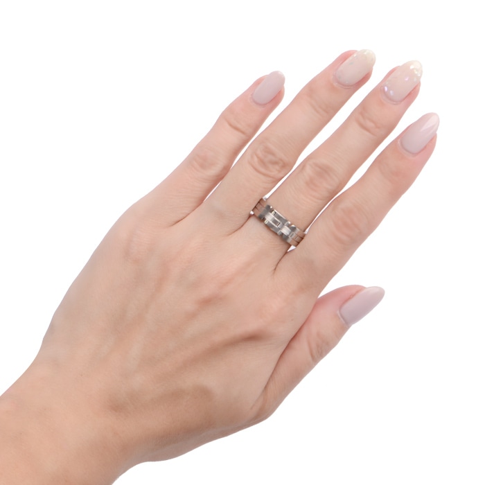 カルティエ タンクフランセーズ リング リング・指輪（Cartier 【美品  