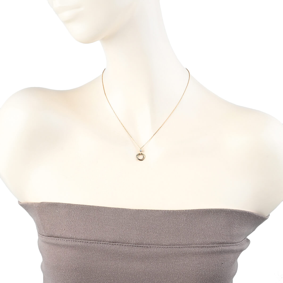 カルティエ　ベビートリニティ　1Pダイヤモンドネックレス 楽天市場】Cartier カルティエ ベビートリニティ 1Pダイヤ