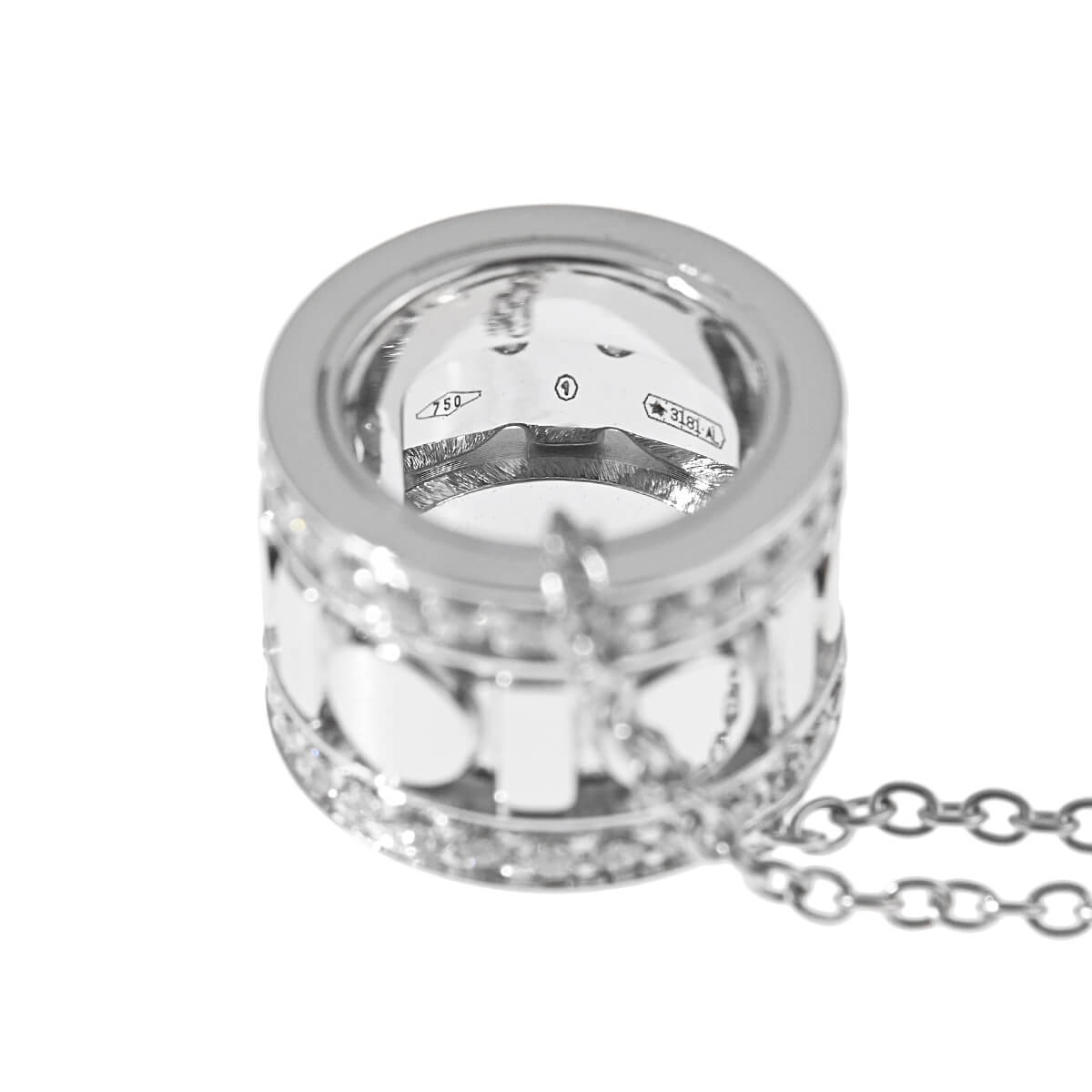 ベルエポック リール（8.3mm）ダイヤ ペンダントネックレス