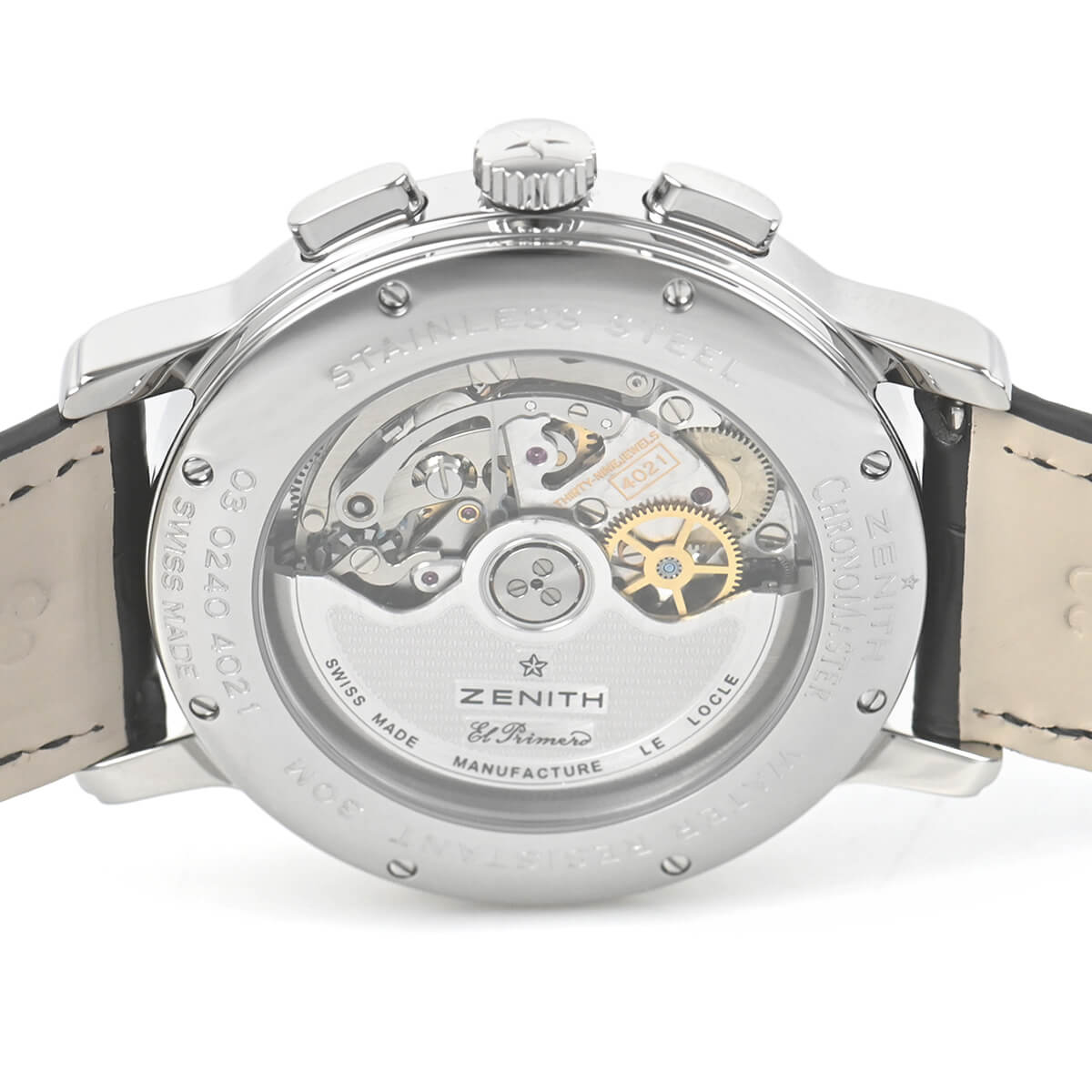 03.0240.4021/22.C495 クロノマスター Tオープン 中古 ｜ ゼニス