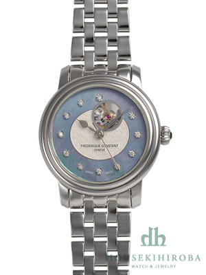 中古 レディースオートマチック ハートビートミニ フレデリック コンスタント 宝石広場