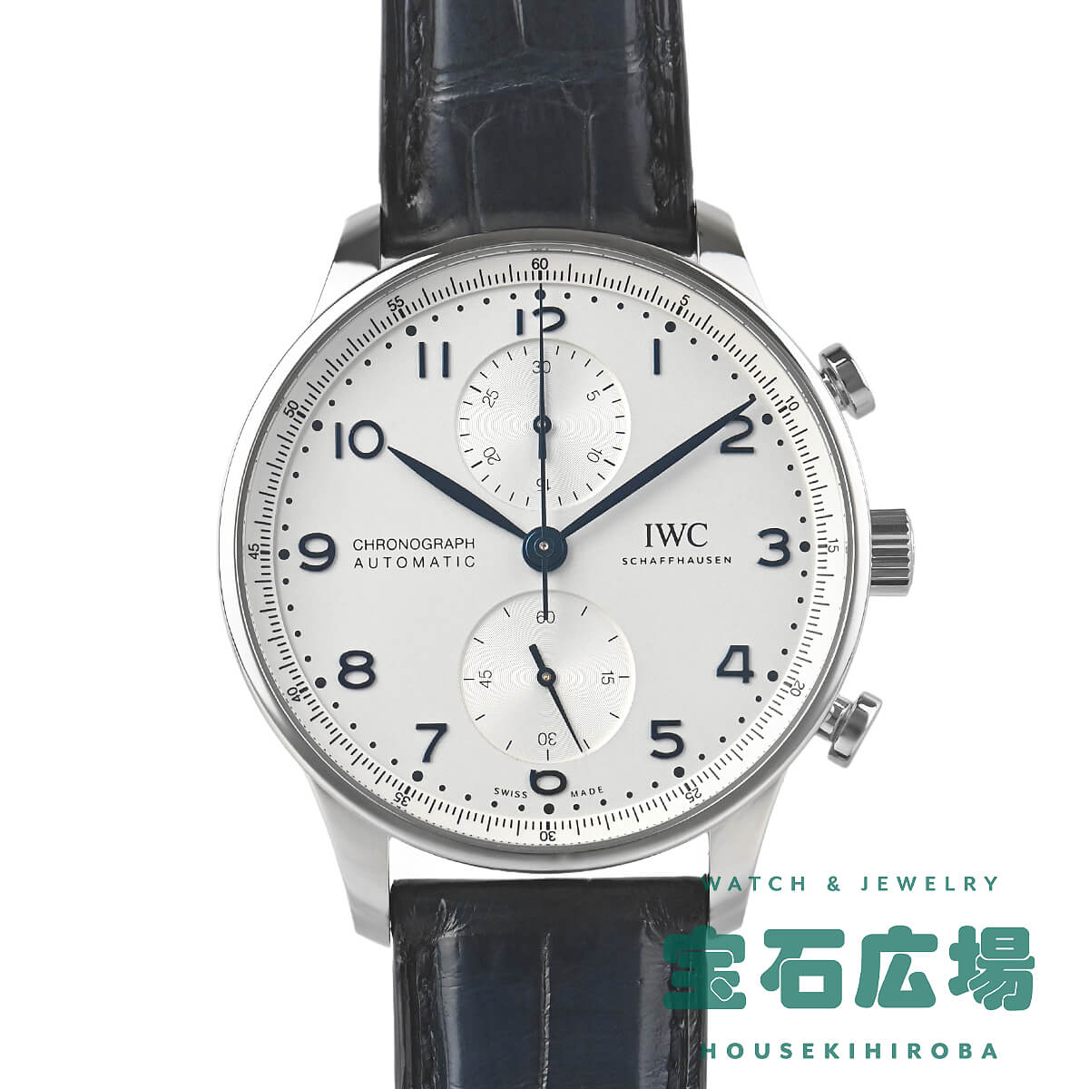 IWC ポルトギーゼクロノグラフ IW371447 SS 自動巻【中古】 IW371447 ブラック IWC ポルトギーゼ クロノグラフ 中古 | 東京