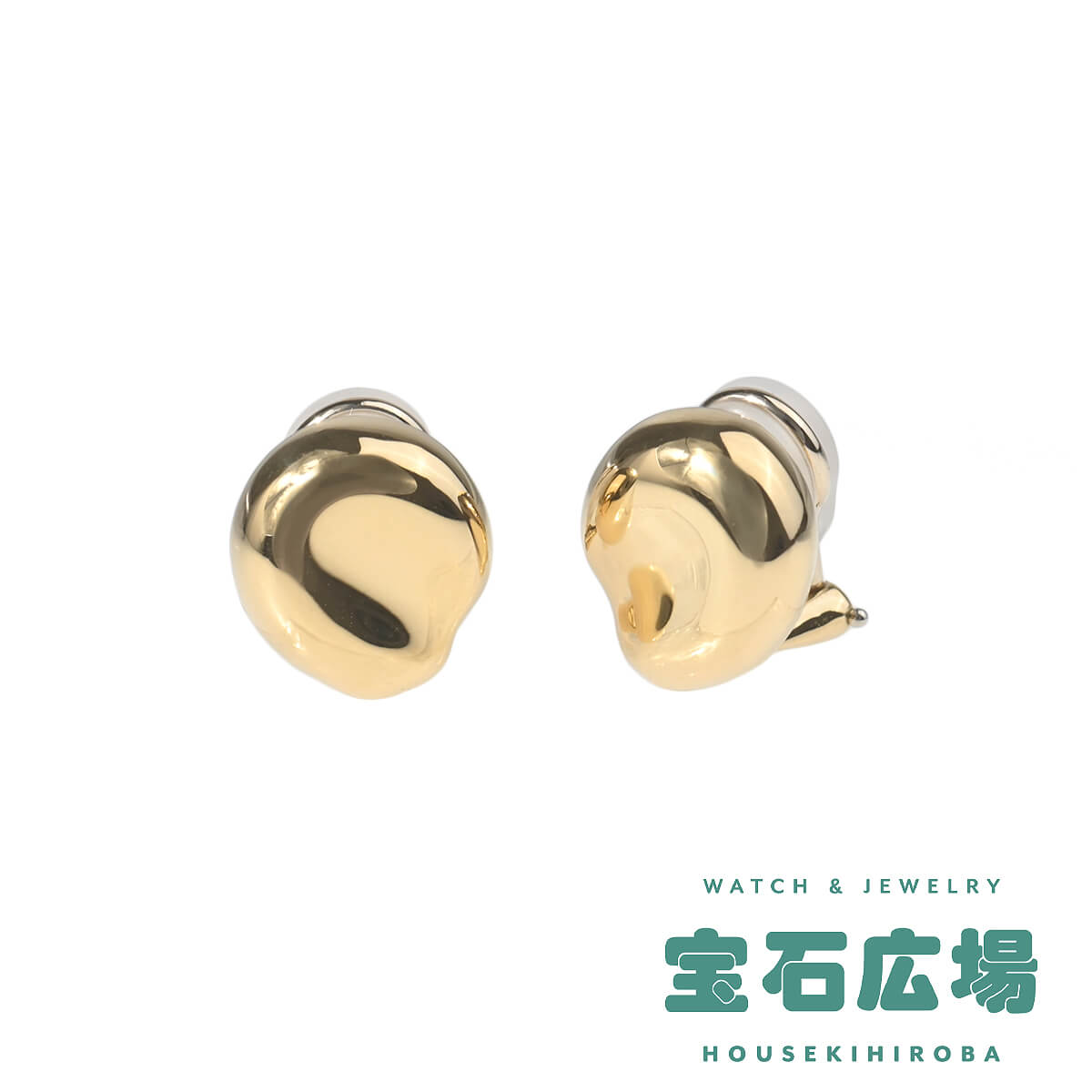 【極美品】ティファニー　ナゲットピアス片耳　シルバー925 エルサペレッティ エルサ・ペレッティ ナゲット イヤリング 中古 ｜ ティファニー