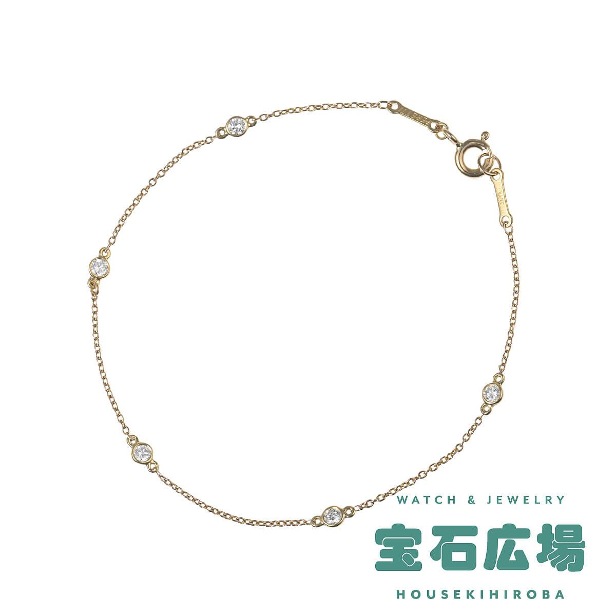 エルサ・ペレッティ ダイヤモンド バイザヤード 5Pダイヤ ブレスレット