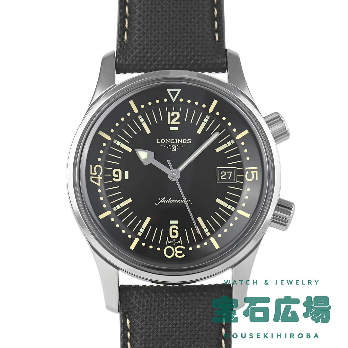 L3.774.4.50.0 レジェンドダイバーデイト 中古 ｜ ロンジン | 腕時計の