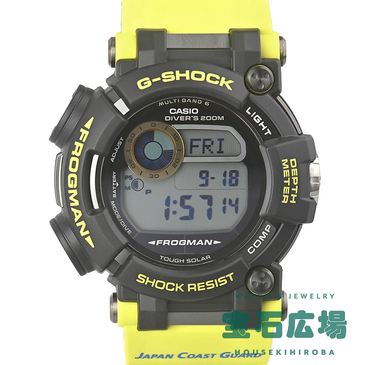 G-SHOCK FROGMAN �C��ۈ����x�n��70���N���胂�f��