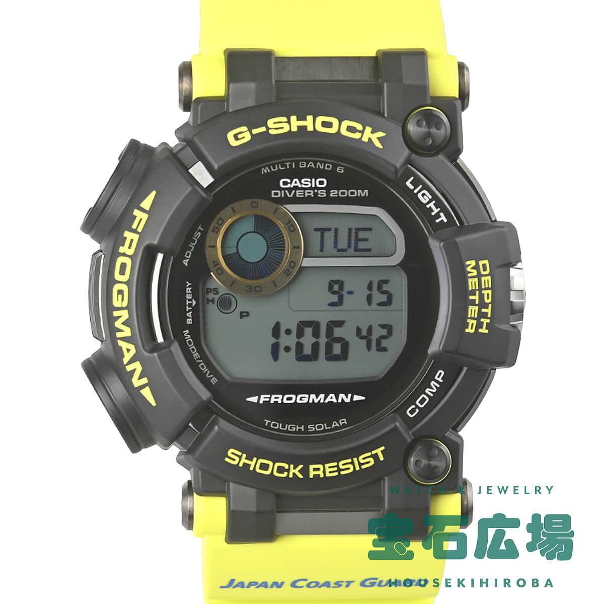 G-SHOCK FROGMAN �C��ۈ����x�n��70���N���胂�f��