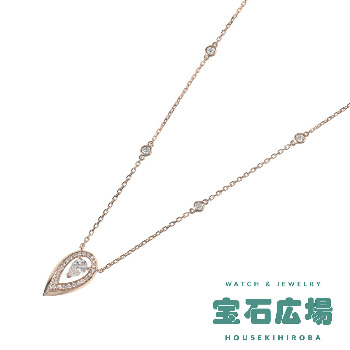 �t�@�C�A���[�i0.25ct�j1P�y�A�V�F�C�v�_�C���E�_�C���E4P�_�C���i�`�F�[���j�l�b�N���X
