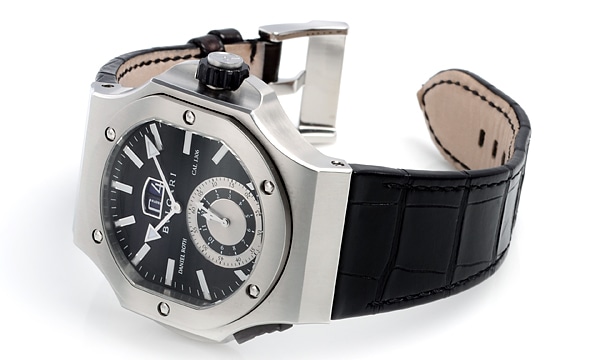 ブルガリ BVLGARI ダニエルロート クロノスプリント BRE56BSVDCHS ブラック SS/純正尾錠・ラバーストラップ 自動巻き メンズ 腕時計