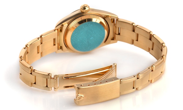 J iyong様 中古)ROLEX ロレックス オイスターパーペチュアル 24mm 76198 ブルー