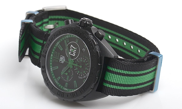 TAG Heuer タグホイヤー メンズ腕時計 フォーミュラ1 クリスティアーノロナウド限定モデル CAZ1113.FC8189 ブラック文字盤 クォーツ